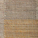 Alfombra de yute y algodón en color gris – detalle