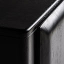 Aparador de madera de mango en color negro – detalle
