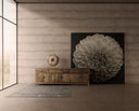 Aparador de madera de olmo en color marrón 250 x 50 x 81 cm – detalle