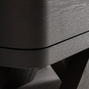 Aparador de madera de roble en color negro – detalle