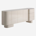 Aparador de MDF en color blanco roto