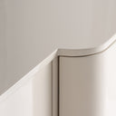 Aparador de MDF en color blanco roto – detalle