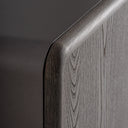 Aparador de MDF y madera contrachapada en color marrón – detalle