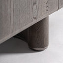 Aparador de MDF y madera contrachapada en color marrón – detalle