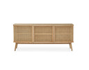 Aparador de madera maciza natural, 175 cm, foto de producto (2)