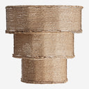 Aplique de pared de cuerda en color beige