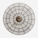 Aplique de pared de hierro en color bronce 60 x 20 x 60 cm