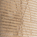 Aplique de pared de ratán y hierro en color beige – detalle