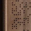 Armario de madera de mango en color marrón claro – detalle