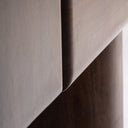 Armario de madera de mango y acero en color marrón – detalle