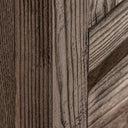 Armario de madera de olmo en color marrón 100 x 55 x 200 cm – detalle
