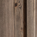 Armario de madera de olmo en color marrón 100 x 55 x 200 cm – detalle