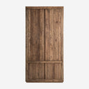 Armario de madera de olmo en color marrón 110 x 55 x 220 cm