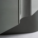 Armario de MDF en color verde brillo – detalle