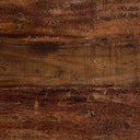 Banco de madera de mango en color marrón envejecido – detalle