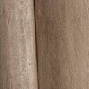 Barra de bar de madera de acacia y mármol mate en color marrón claro – detalle