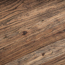 Barra de bar de madera de olmo en color marrón envejecido – detalle