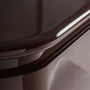 Barra de bar de MDF y madera contrachapada en color marrón brillo – detalle