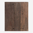 Barra de bar modular de madera recuperada en color marrón – Diseño 4 / 90 x 60 x 110 cm
