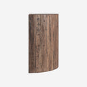 Barra de bar modular de madera recuperada en color marrón