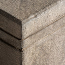 Base para sombrilla de cemento en color gris – detalle
