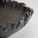 Centro de mesa de cerámica en color marrón 25 x 9 cm – detalle