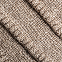 Cojín de algodón y viscosa en color arena – detalle
