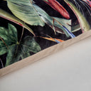 Cojín de terciopelo multicolor – detalle