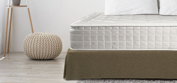 Colchão macio de molas ensacadas com fibras naturais, 28 cm – ambiente