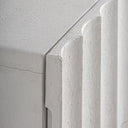 Cómoda de madera de mango en color blanco – detalle