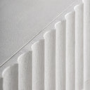 Cómoda de madera de mango en color blanco – detalle