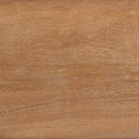 Cómoda de madera de mango y hierro en color marrón – detalle