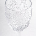 Copa de cristal transparente (juego de 3) – detalle