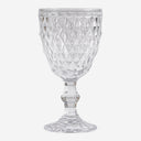 Copa de cristal transparente (juego de 6)