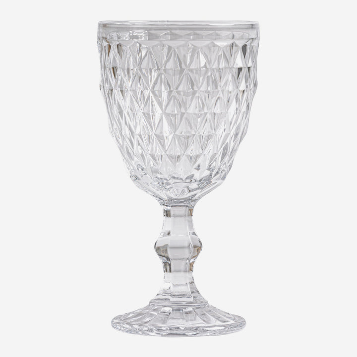 Copa de cristal transparente (juego de 6)