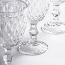 Copa de cristal transparente (juego de 6) – detalle