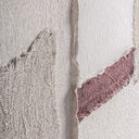 Cuadro de lienzo y madera de pino en color blanco roto 120 x 160 cm – detalle