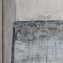 Cuadro de lienzo y madera de pino en color gris 140 x 180 cm – detalle