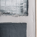 Cuadro de lienzo y madera de pino en color gris 140 x 180 cm – detalle