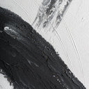 Cuadro de lienzo y madera de pino en color negro (juego de 3) – detalle