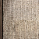 Cuadro de lienzo y madera de pino en tonos claros – detalle