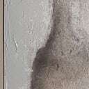 Cuadro de lienzo y madera de pino en tonos marrones 140 x 180 cm – detalle