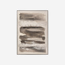 Cuadro de lienzo y madera de pino en tonos neutros 120 x 170 cm