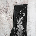 Cuadro de lienzo y madera de pino en tonos neutros 130 x 180 cm – detalle