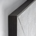 Cuadro de lienzo y madera de pino en tonos neutros 150 x 220 cm – detalle