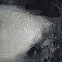Cuadro de lienzo y madera de pino en tonos neutros 150 x 220 cm – detalle