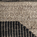 Cuadro de madera de mango y yute en color negro – Diseño 3 – detalle