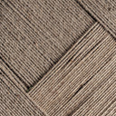 Cuadro de yute en color marrón – detalle