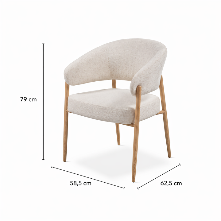 Silla tela