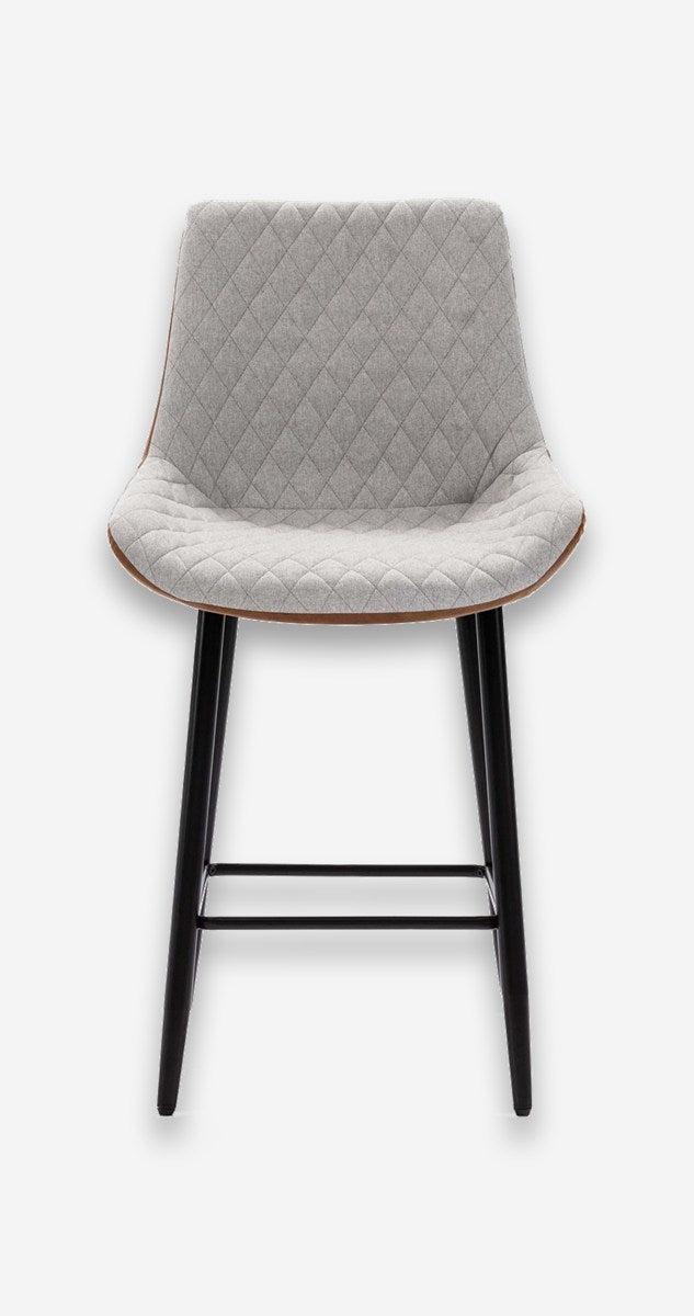 Faux leather stool